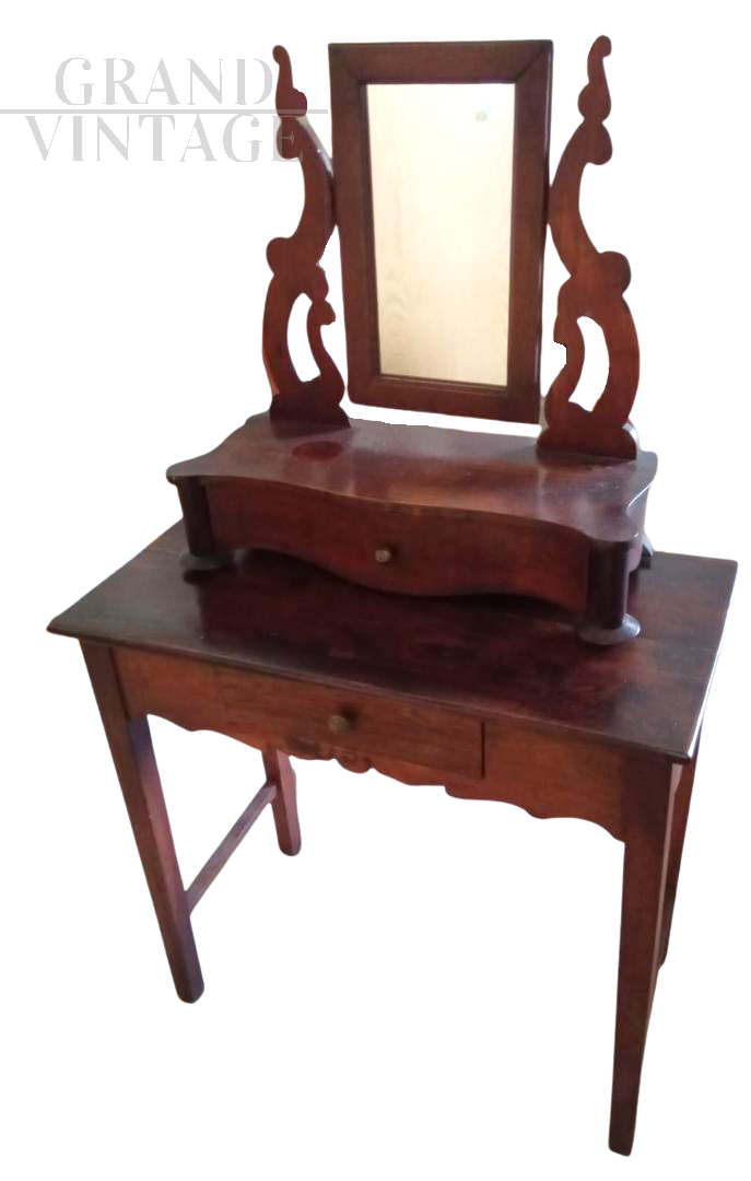 Antique bedroom dressing table from the early 19th century