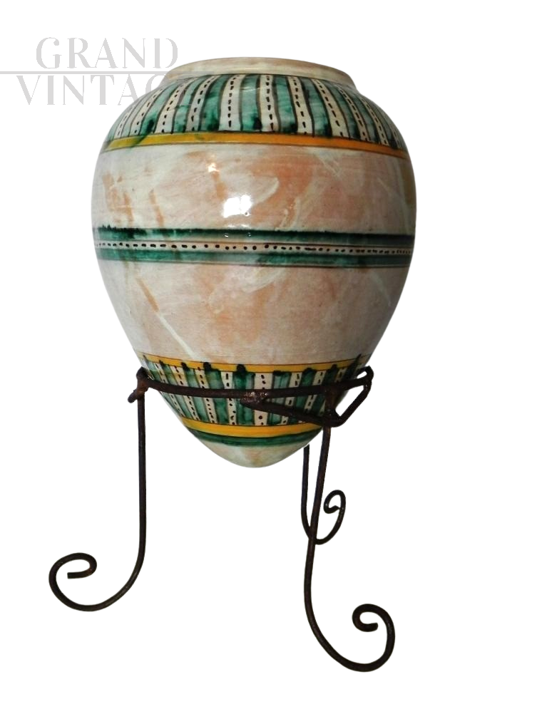 Antique classic style amphora vase, 1970s