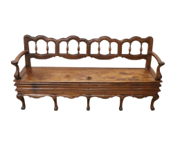 Large antique bench