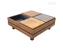 Carlo Hauner storage coffee table